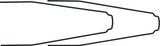 SKS Spare Stays for Rear Bluemels Style w/ ESC V Adapters