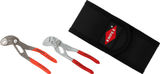 Knipex Cobra Pliers & Mini Pliers Wrench Set in Tool Belt Pouch