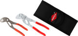 Knipex Cobra Pliers & Pliers Wrench Set in Tool Belt Pouch