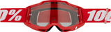 100% Máscara Accuri 2 OTG Goggle Clear Lens