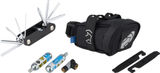 PRO Combo Pack Saddle Bag Mini w/ Mini-tool 10 and CO2 Cartridges