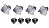 absoluteBLACK Chainring Bolt Covers for Ultegra R8000