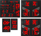 Fox Racing Shox Juego de calcomanías Heritage Fork and Shock Decal Kit hasta Mod. 2020