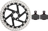 Magura MDR-P Bremsscheiben und Belag Kit 6-Loch 220 mm