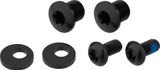 absoluteBLACK Chainring Bolt Set 4-arm for Oval 1X 104 BCD 30-tooth