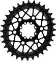 absoluteBLACK Plato Oval T-Type para SRAM Transmission 3 mm Offset