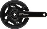 Shimano CUES Kurbelgarnitur FC-U4000-2 Vierkant mit Kettenschutzring