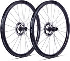 ERE Research Paire de roues Tenaci GA40 carbone à disque avec fixation centrale 28"