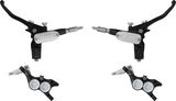Hope Tech 4 E4 v+h Set Scheibenbremse mit Stahlflexleitung