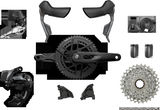 SRAM Grupo Rival E1 AXS HRD FM Powermeter 2x12 velocidades 35-48