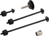 Pitlock Sicherung Set 02/GA Vorderrad + Hinterrad + Sattelstütze + Ahead