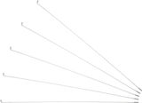 Sapim CX-Ray J-Bend Spokes + Nipples - 5-Pack