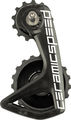 CeramicSpeed OSPW RS ALPHA derailleur pulleys for Shimano R7150 Black TEAM Logo