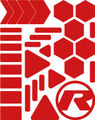 rie:sel design re:flex city Reflektierende Aufkleber
