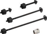 Pitlock Set de seguridad 03/LH ruedas delantera + trasera + luces/soporte