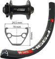 XLC FW-A18 29" Disc 6-bolt front wheel