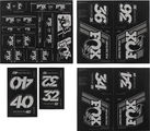 Fox Racing Shox Set d'Autocollants Heritage Fork and Shock Decal Kit jusqu'à 2020