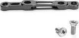 absoluteBLACK Flatmount disc brake adapter for Shimano front wheel 140/160 mm