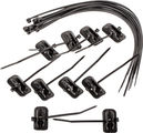 Jagwire Stick-On Plastic Cable/Hose Mounts