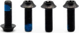 OAK Components Juego de tornillos para portabidones M5x15 Titanio