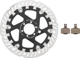 Magura MDR- P Brake Rotor & Pad Kit, 6-bolt 180 mm