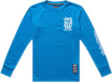Troy Lee Designs Skyline Ride One Eye Aero Blue L/S Youth Jersey