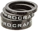 Procraft Carbon Spacer Set 1"