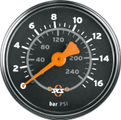 SKS Manometer für Rennkompressor