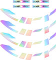 Zipp Zipp 404 SILVER FOIL Stickerset