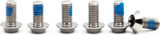 OAK Components Juego de Tornillos de titanio M5x10 para Disco de freno 6 agujeros