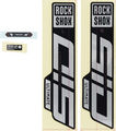 RockShox Aufklebersatz für SID Ultimate Modell 2021