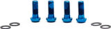 OAK Components Juego de Tornillos de Titanio M6x16 para Adaptador de Frenos de disco