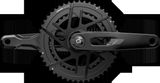 SRAM Juego de bielas con potenciómetro Rival E1 DUB DM 2x12 velocidades