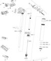 RockShox Ersatzteile Reverb AXS Sattelstütze (A1 / 2020)