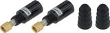 CONTEC Adaptador de válvulas para montaje Tubeless FastAir TL Road - 2 piezas