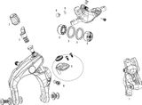 SRAM Red22B1/Force22,1,CX1/Rival22,1/700B1 HRD/Apex1/HRR Brake Spare Parts