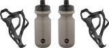 bc basic Refuel Bottle Cage Set w/ Drink Bottles 600 ml