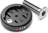KOM Cycling Garmin and Wahoo Top Cap computer mount black