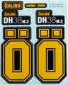 ÖHLINS DH38 m.2 sticker set