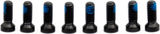 OAK Components Juego de Tornillos de titanio M4x9 para platos 8-bolt 