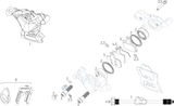 SRAM Level TLM / Ultimate (B1) Brake Caliper Spare Parts (2020)