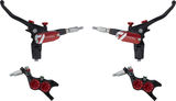 Hope Tech 4 E4 v+h Set Scheibenbremse mit Stahlflexleitung