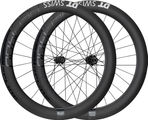 DT Swiss Juego de ruedas HEC 1400 SPLINE 62 Carbon Disc Center Lock Hybrid 28"