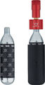 Peaty's Kit de gonflage de pneu CO2 Holeshot Pompe à cartouche CO2 + cartouche