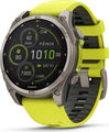 Garmin fenix 8 Solar Sapphire Titan GPS 47 mm Multisport-Smartwatch