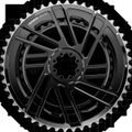 SRAM Juego de platos Road Force E1 2x12 velocidades Montaje directo