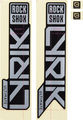 RockShox Set de calcomanías Decal Kit para Lyrik Ultimate desde Modelo 2023