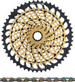 SRAM Kit d'Usure Cassette XX1 Eagle XG-1299 + Chaîne PC XX1 Eagle 12vit.