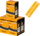Continental MTB 26 Inner Tube Set - 5 Inner Tubes + 2 Free Tyre Levers