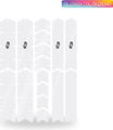 Unleazhed Set de Protection pour Cadre XXL Clear